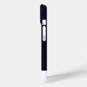 Coques Case-Mate iPhone Minimalist Deep Blue Zig Zag Geometric Modern Phon (Verso / Gauche)