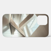 Coques Case-Mate iPhone Minimalist Modern Architecture Stairs Sleek Beige (Verso (horizontal))