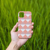 Coques Case-Mate iPhone Minimalist Peach Geometric Pattern