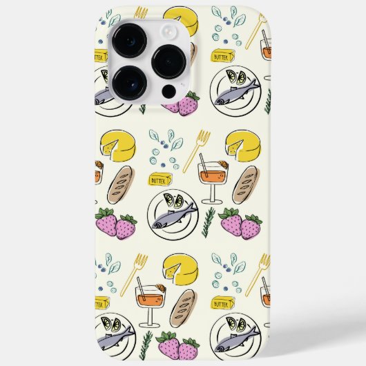 Coques Case-Mate iPhone Minimaliste gourmand (Verso)