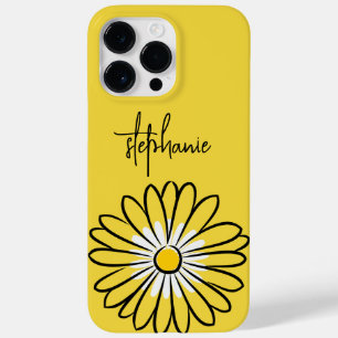 Coque Pour Pour iPhone 14 Pro Max Minimaliste Moderne Élégant Fleur de marguerite et