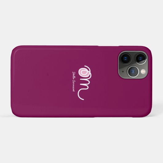 Coques Case-Mate iPhone Minimalistic Om Handwritten Personalized (Dos (Horizontal))
