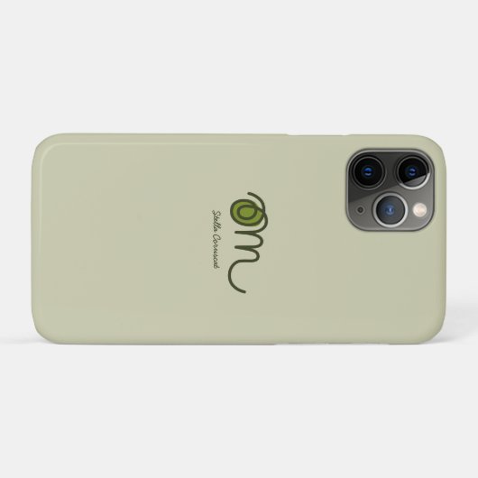 Coques Case-Mate iPhone Minimalistic Om Handwritten Personalized (Dos (Horizontal))