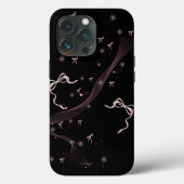 Coques Case-Mate iPhone Minuit Céleste Noir & Golden Helix Téléphone Case (Verso)