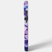 Coques Case-Mate iPhone Minuit Jardin Violet Hydrangea Aquarelle (Verso / Gauche)