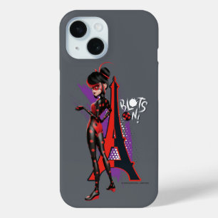 Coque Pour iPhone 15 Miraculeux Shadybug Re-verse Blots On!