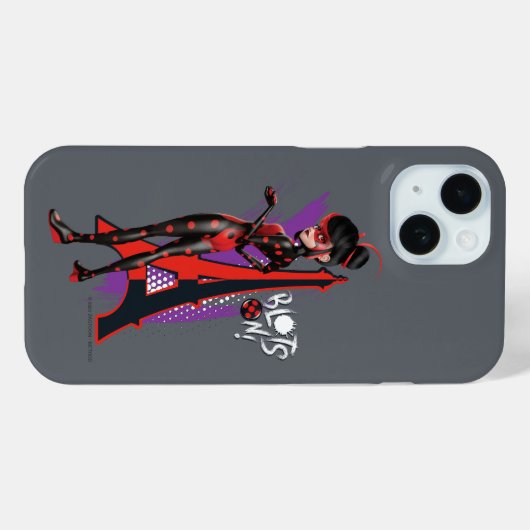 Coques Case-Mate iPhone Miraculeux Shadybug Re-verse Blots On! (Verso (horizontal))