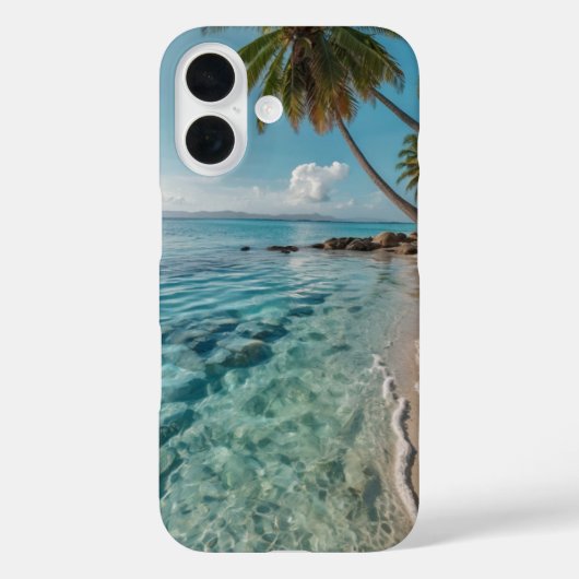 Coques Case-Mate iPhone Mirage lagon (Verso)
