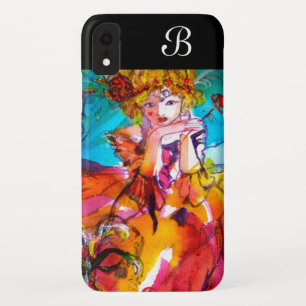 Etui iPhone Case-Mate MIRANDOLINA Masques de Carnaval vénitien Monogramm