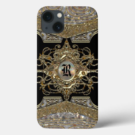Coques Case-Mate iPhone Mirthyse Vestry Baroque 6/6 s Monogramme (Verso)