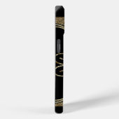 Coques Case-Mate iPhone Mirthyse Vestry Élégant Monogramme (Verso / Droite)