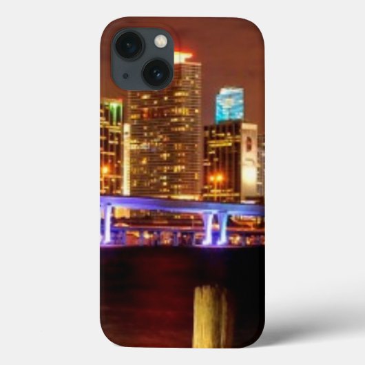 Coques Case-Mate iPhone Miskyami line at night, Floride (Verso)