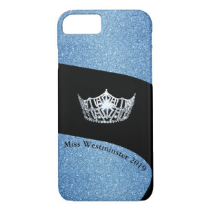 Case-Mate iPhone Case Miss America Argent Crown Téléphone Boîtes-Custom