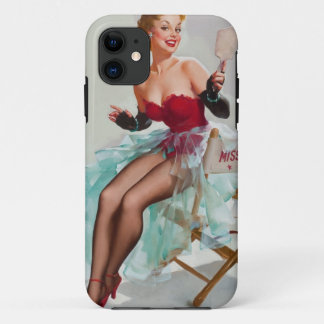 Coque iPhone 11 Miss Sylvania Pin-Up Girl