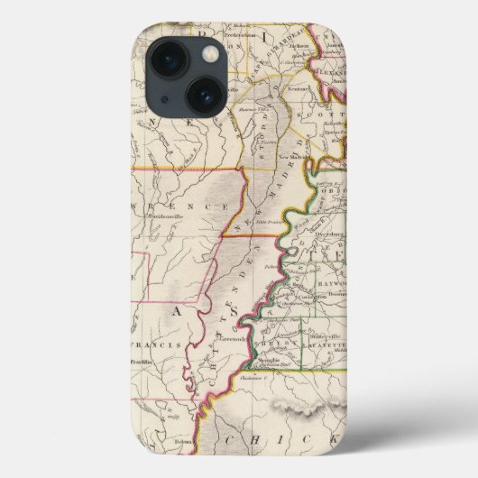 Coques Case-Mate iPhone Missouri, Ill, Ky, Tenn, Ala, Miss, Ark (Verso)