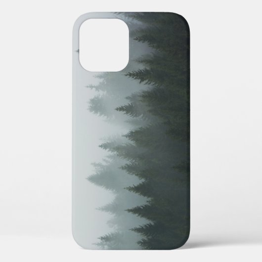 Coques Case-Mate iPhone Misty Mountain Forest Brouillard d'automne (Verso)