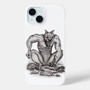 Coque Pour iPhone 15 Mix-Créature - Troll, Golem et Devil
