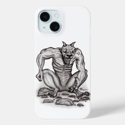 Coques Case-Mate iPhone Mix-Créature - Troll, Golem et Devil (Verso)