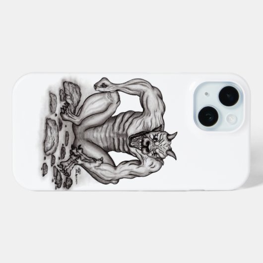 Coques Case-Mate iPhone Mix-Créature - Troll, Golem et Devil (Verso (horizontal))