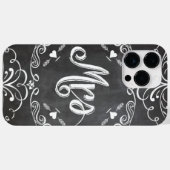 Coques Case-Mate iPhone Mme Chalkboard Retro Bistro Inspiré (Verso (horizontal))