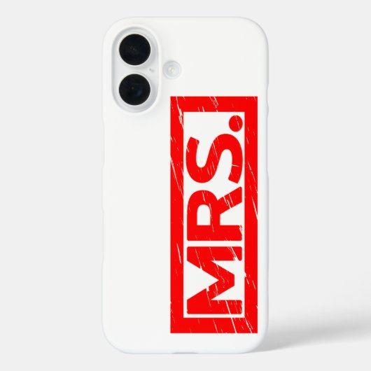 Coques Case-Mate iPhone Mme Stamp (Verso)
