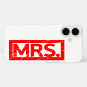 Coques Case-Mate iPhone Mme Stamp (Verso (horizontal))
