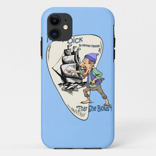Coques Case-Mate iPhone "Moby-Dick" ~ Potteur De Baleine "Thar She Blows" (Dos)