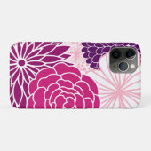 Coques Case-Mate iPhone Mod rose et pourpre floral (Dos (Horizontal))