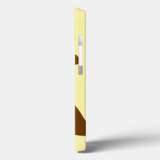 Coques Case-Mate iPhone Mode des points neutres de crème de muscade (Verso / Gauche)