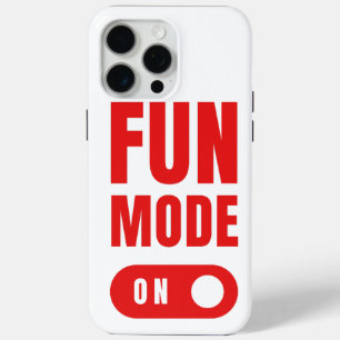 Coque iPhone 15 Pro Max mode fun activé