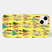 Coques Case-Mate iPhone Mode rétro vintage (Verso (horizontal))