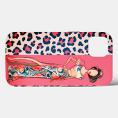 Coques Case-Mate iPhone Mode rose Léopard (Verso (horizontal))