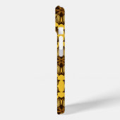 Coques Case-Mate iPhone Modèle Abstrait Jaune (Verso / Gauche)