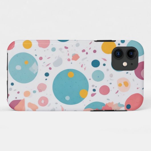 Coques Case-Mate iPhone Modèle circl géométrique (Dos (Horizontal))