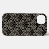 Coques Case-Mate iPhone Modèle de Damas 2 (Verso (horizontal))