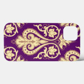 Coques Case-Mate iPhone Modèle de Damas 4 (Verso (horizontal))