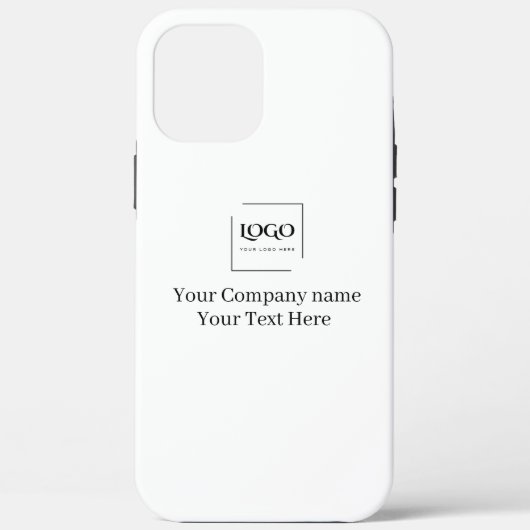 Coques Case-Mate iPhone Modèle de logo personnalisé élégant (Verso)