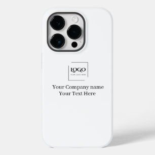 Coque Pour iPhone 14 Pro Modèle de logo personnalisé élégant