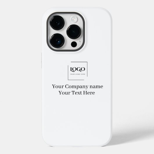 Coques Case-Mate iPhone Modèle de logo personnalisé élégant (Verso)