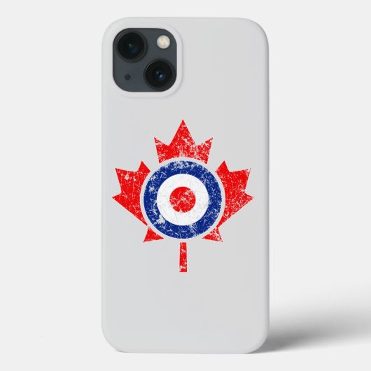 Coques Case-Mate iPhone Modèle de moulage de la feuille d'érable canadienn (Verso)