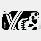 Coques Case-Mate iPhone Modèle de nom de pirate (Verso (horizontal))