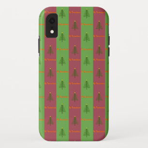 Case-Mate iPhone Case Modèle de sapin de Noël Old World Evergreen