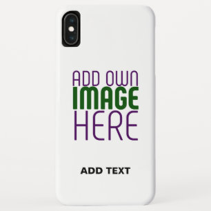 Case-Mate iPhone CASE MODÈLE DE TEXTE D'IMAGE BLANCHE SIMPLE MODERNE