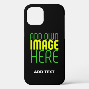 Case-Mate iPhone CASE MODÈLE DE TEXTE D'IMAGE NOIRE SIMPLE ET MODERNE