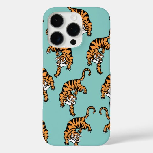 Coques Case-Mate iPhone Modèle de tigre d'Asie (Verso)