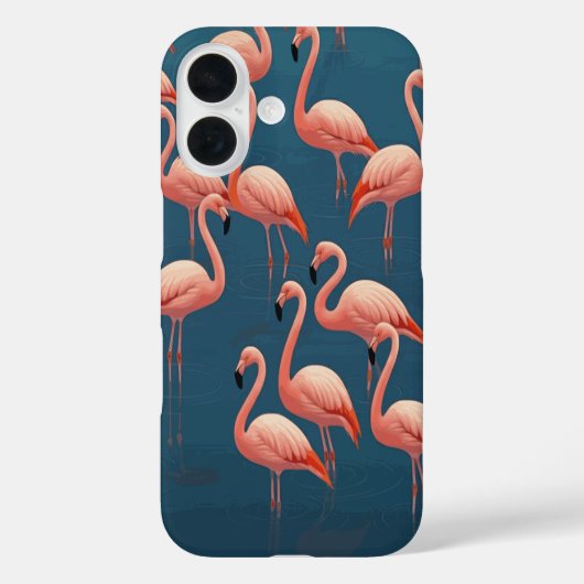 Coques Case-Mate iPhone Modèle flamant (Verso)