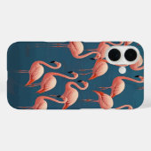 Coques Case-Mate iPhone Modèle flamant (Verso (horizontal))