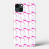 Coques Case-Mate iPhone Modèle flamant rose (Verso)