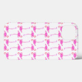 Coques Case-Mate iPhone Modèle flamant rose (Verso (horizontal))