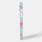 Coques Case-Mate iPhone Modèle Flamingo rose cool (Verso / Gauche)